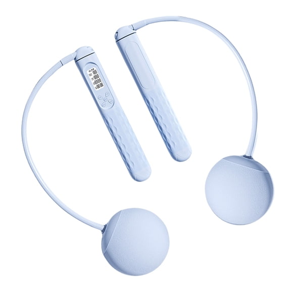 Weighted Cordless Jump Rope For Indoor Exercise Digital Counting Skipping Rope