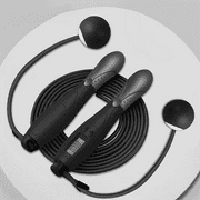 Weighted Cordless Jump Ropes with 2 Balls & Adjustable Length Bod Rope for kids Men Women,Speed Digital Counting Ropeless Skipping Rope with Calorie Counter for Indoor Fitness Workout Boxing Gym