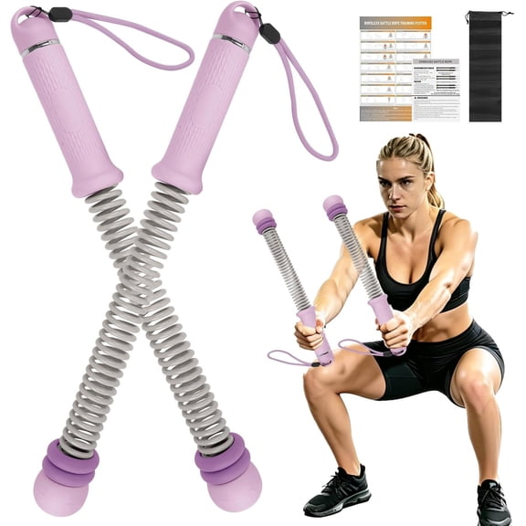 Weighted Cordless  Ropes - Adjustable Resistance and Portable Ropeless  Ropes with Non Slip Handle - Low-Noise Exercise Rope for  Effective Workouts Anytime ()