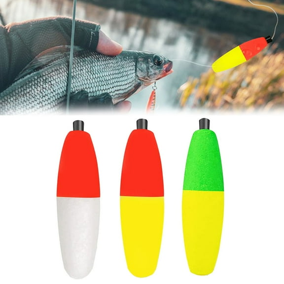 Weighted EVA Foam Slip Bobbers Fishing Floats for Catfish and Freshwater Angling