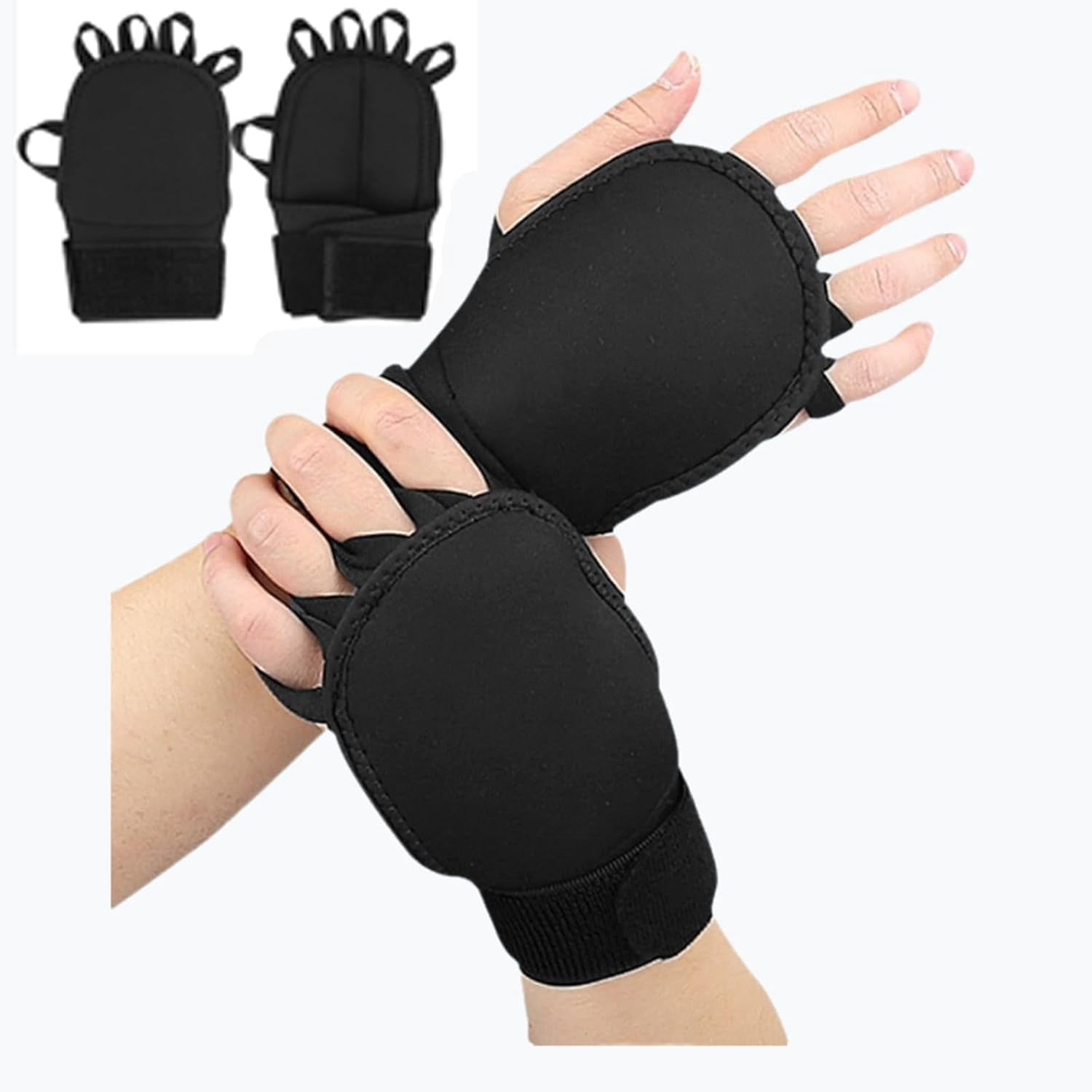 Weighted Gloves for Tremors Adjustable Hand Stability Aid Parkinson's Patient Grip Strength Trainer Tremors Provide Helps with Maximum Finger Weight Strenthening Motor Skills Tool