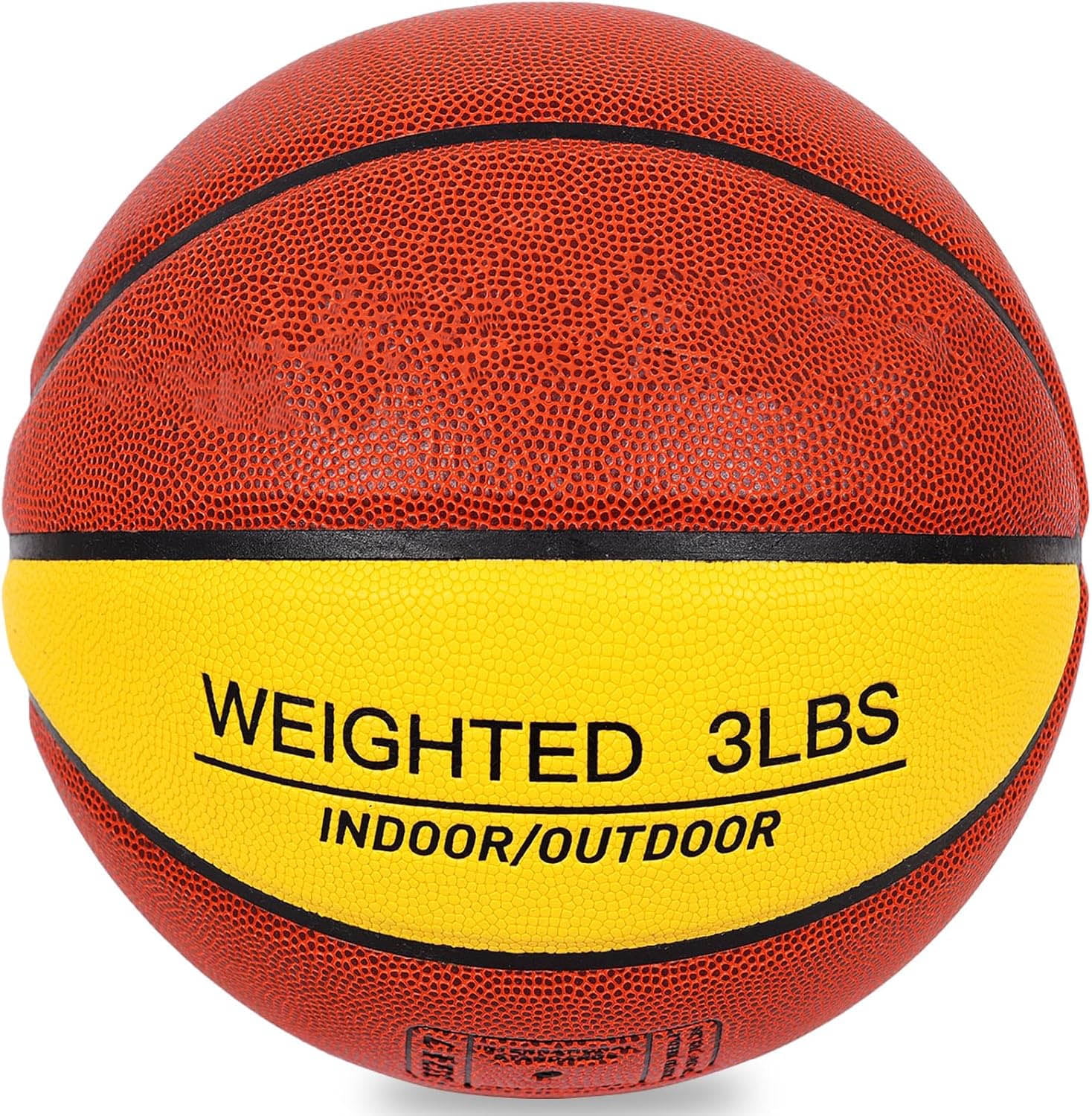 Weighted Heavy Basketball Training Equipment for Improving Dribble Handling, Passing and Rebounding Skills