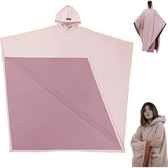 Weighted Hoodie, Indio Cloak Hoodie, Arcane Hoodie, Weighted Cloak Hoodie(Pink)