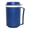 thumbnail image 1 of Weighted Insulated Plastic Mug With Snap-On Lid, 12 oz Capacity, Durable Construction, Top-Rack Dishwasher Safe, 1 of 5