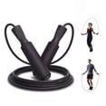 thumbnail image 1 of Jump Rope, Adjustable Jump Ropes Skipping Rope 2 Pack 110.24 in Tangle-Free Ball Bearings Home Gym Workout Women and Men, 1 of 9