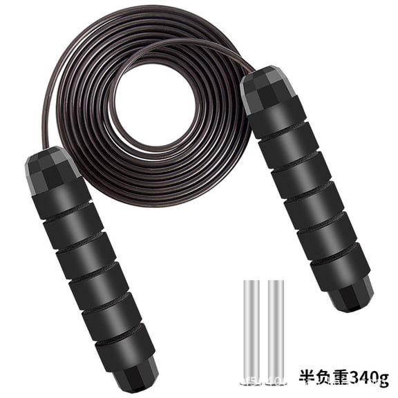 Weighted Jump Rope for Men and Women, Heavy Workout Rope for Strength Training and Total Body Conditioning, Durable Thick Exercise Rope for Home Gym, Cardio, and Yoga Weight Loss Training