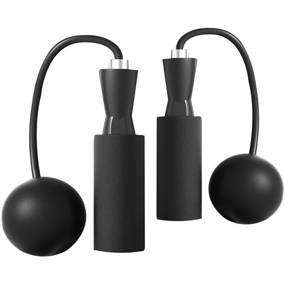 Weighted Jump Rope Without Rope Skipping Rope No Line Speed Rope Cordless For Fitness Workout Anywhere Ropeless Bod Rope for Exercise Beachbody Build