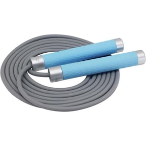 Weighted Jump Rope for Women Men: 10ft Adjustable Length Skipping Rope, Speed Jump Rope with Soft Silicone Grips, Jump Ropes for Fitness, Boxing, Cardio, Crossfit, Workout, 7mm PVC Cord