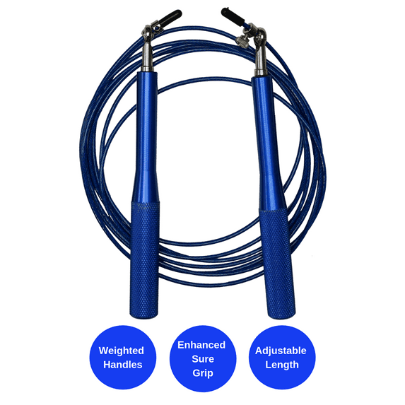 Adjustable Speed Cable Weighted Jump Rope