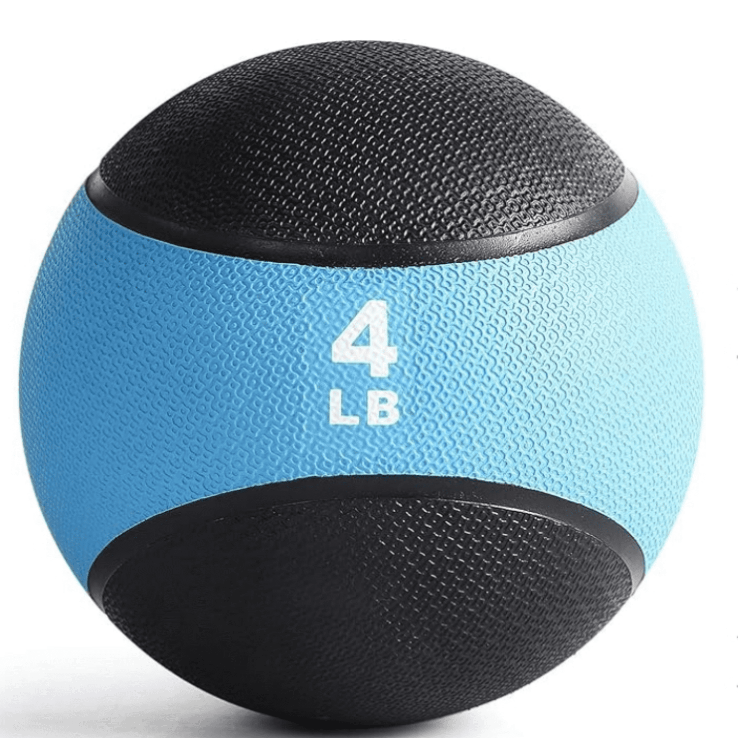 Weighted Medicine Ball - Non-Slip Rubber Shell & Dual Texture Grip ...