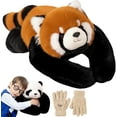 thumbnail image 1 of Weighted Panda Stuffed Animal, 2026 New Pulse of Potential Weighted Animal, Soft Washable Comfort Animals Soft Hugging Pillow with 3 Size, fit Kids & Adults, 1 of 7