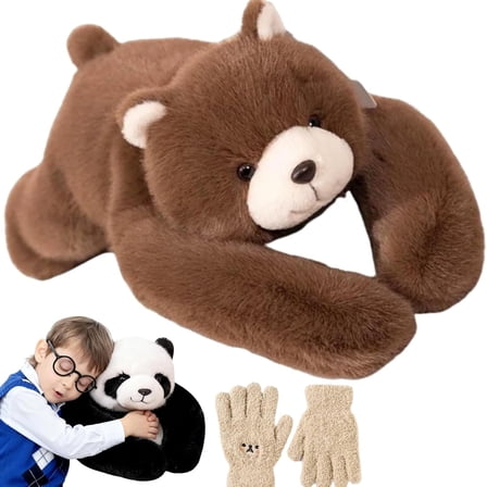 Weighted Panda Stuffed Animal, 2026 New Pulse of Potential Weighted Animal, Soft Washable Comfort Animals Soft Hugging Pillow with 3 Size, fit Kids & Adults