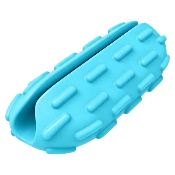 Weighted Pencil Grips, Silicone Handwriting Aid for Special Needs, Adjustable Pencil Weights to Improve Penmanship for During Daily Writing and Homework, Fits 7-14mm Pens, Blue