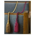 thumbnail image 1 of Weighted Pew Ropes 4 Pack - Burgundy, 1 of 1