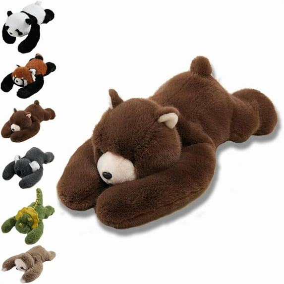 Weighted Plush Animal Toy for Boys Girls, Anxiety Relief Cuddle Pillow for Sleep Support, Soft Weighted Stuffed Hugging Stuffed Animals Soft Toys, Cute Animal Plushies Pillow Decorations
