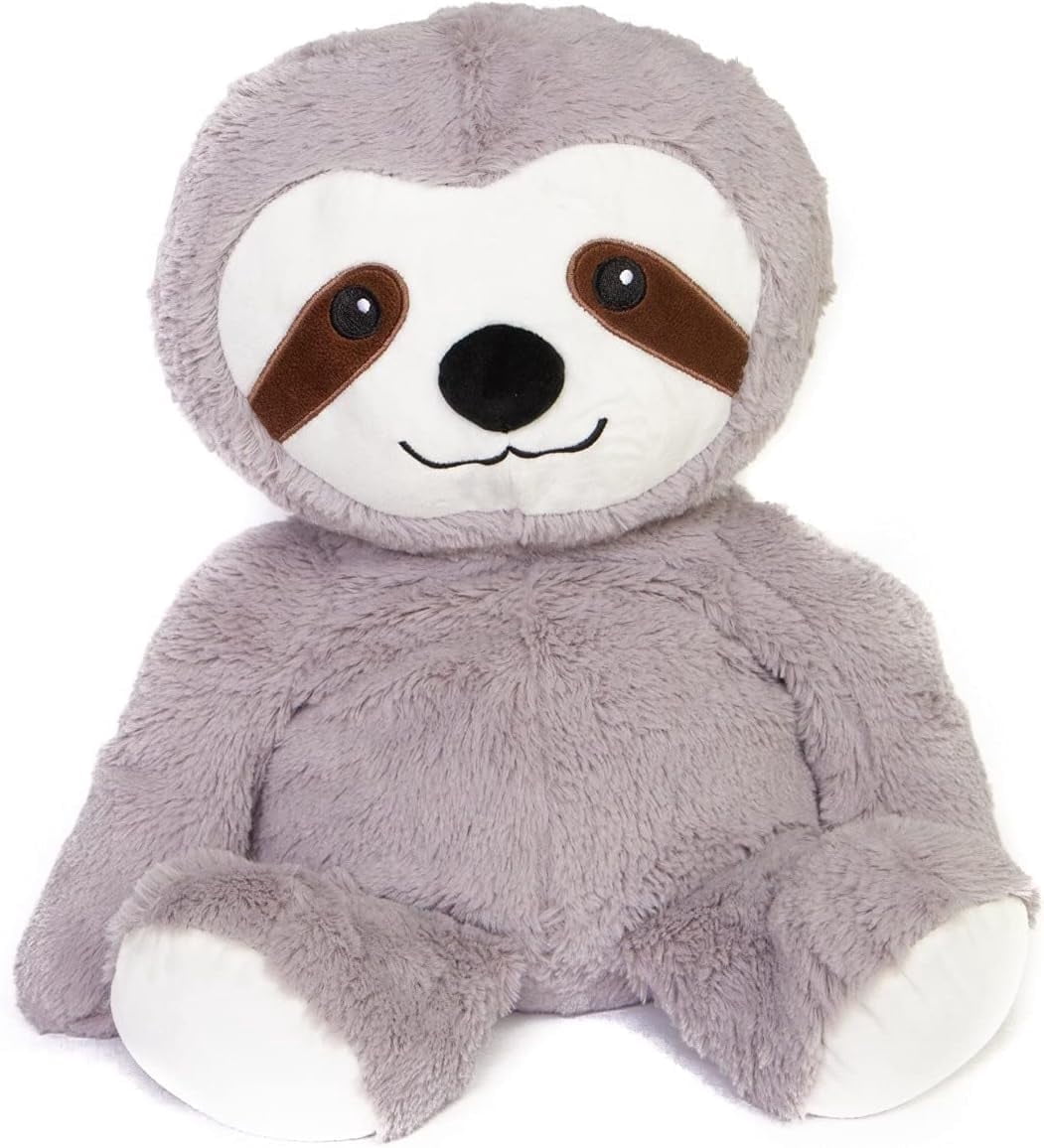 Schooled Weighted Plush Animal for Children, Calming Sensory Lap Stuffed Animal, Sloth