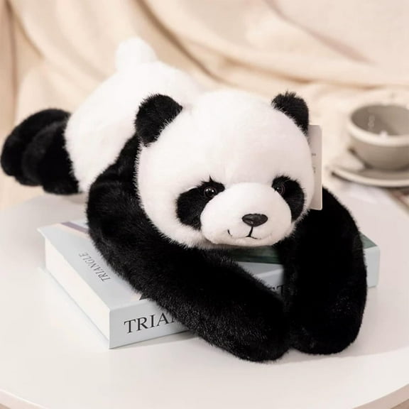 Weighted Plush Animals for Kids & Adults - Panda Teddy Bear Dinosaur Stuffed Toys, Hugging Pillow for Anxiety Relief & Sleep Support (Panda, 65CM)
