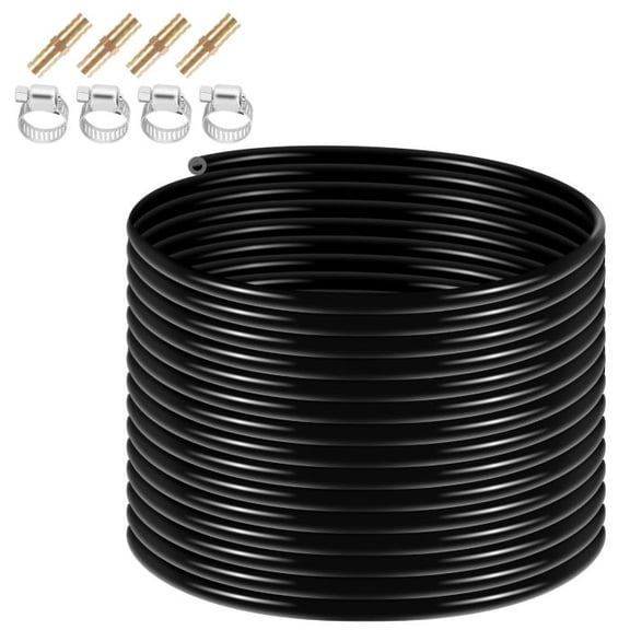 Weighted Pond Aerator, -120° Freeze-Proof, +175° No Warping, All-Season, Heavy-Duty Construction, Self Sinking Aeration Hose, Aquaponic Systems, Commercial Greenhouses