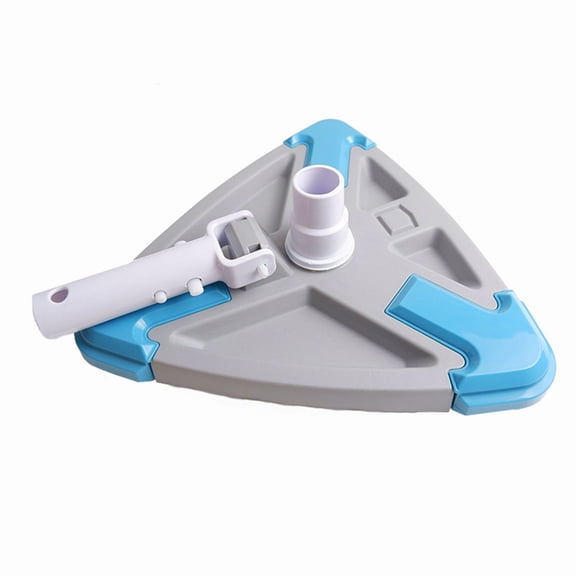 Weighted Pool Vacuum Head with Side Brushes for Thorough Ground and Inground Pools