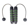 thumbnail image 1 of Weighted Ropeless Jump Rope ，For Workout Fitness Weight Lost Adult Kids Exercise Beginners - green300g, 1 of 5
