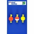thumbnail interactive-video image 1 of Comal Weighted Round Snap-On Fishing Bobbers, 0.75-Inch, 3-Pack, 1 of 9