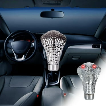 Weighted Shift Knob Long Stick Gear Shifter Lever Shift Knobs with Adapter for Most Automatic Manual Vehicle Trucks