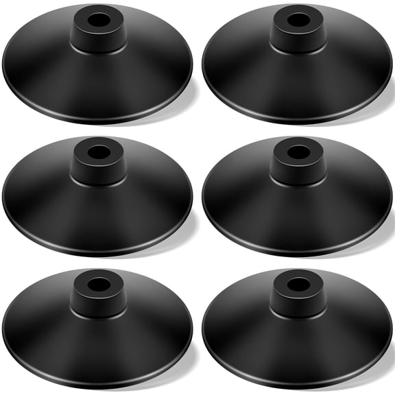 Weighted Slalom Pole Rubber Bases for Soccer Agility Poles 2.2 lb Pole Base for Soccer Training Equipment Set Accessory Lacrosse Field Hockey Track Field