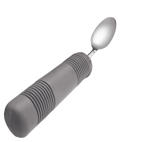 Weighted Teaspoon with Wide Rubber Handle