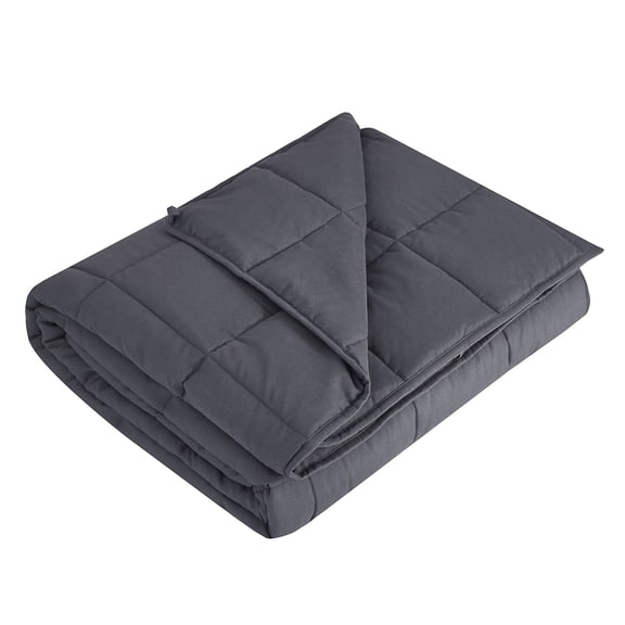 Weighted Throw Blanket 01-dark Grey 36" x 48" | 5lbs All-season Use