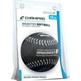 thumbnail image 1 of Weighted Training Softball, Leather Cover, 12oz, Retail Package, 1 of 5