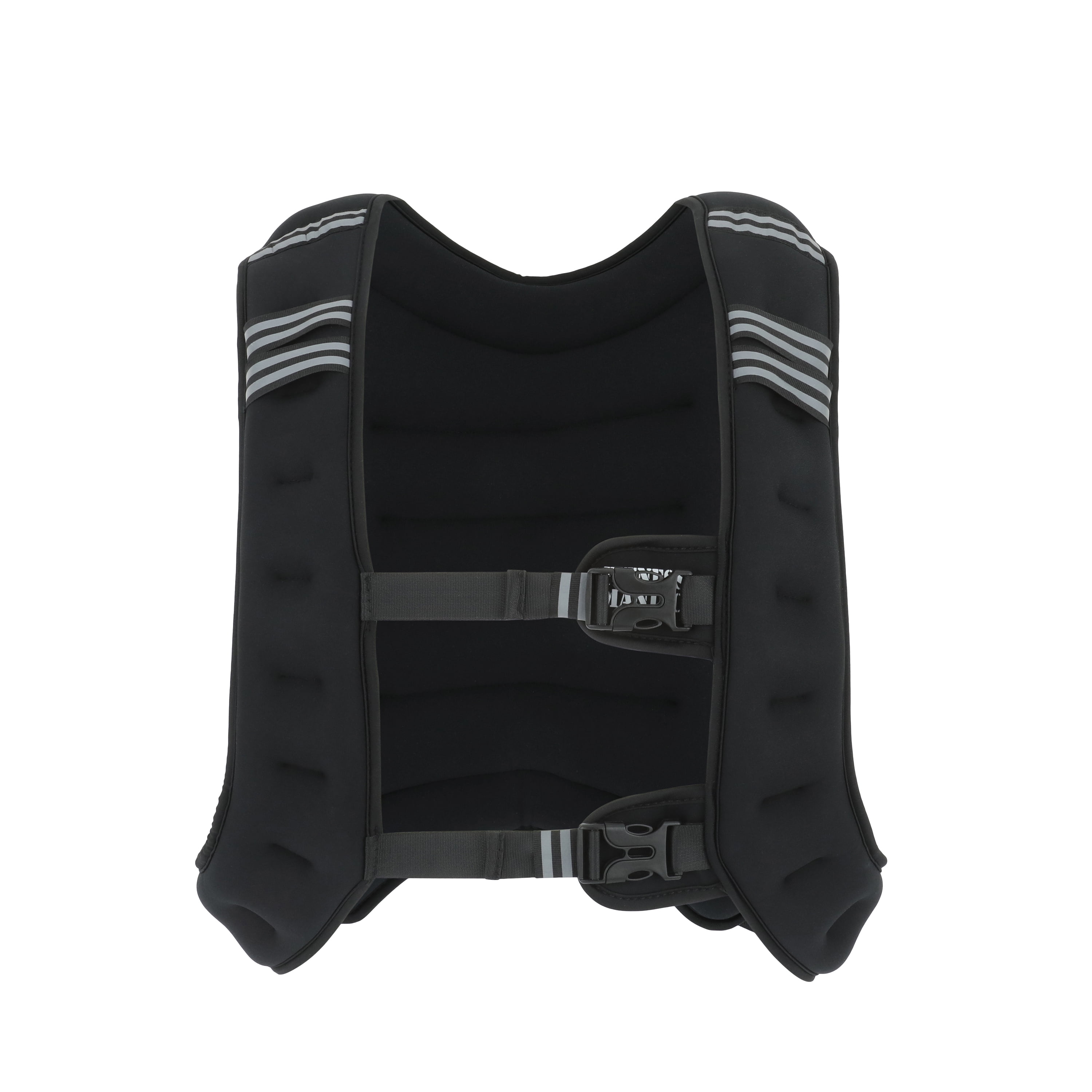 Weighted Vest, 15lb Workout Weight Vest with Reflective Stripe for Strength Training, Running, Weightlifting, Fitness, Muscle Building, and Weight Loss, Soft, Slim Design with Weights Included