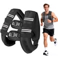 thumbnail image 1 of Weighted Vest 25 Lb Weight Vest for Woman Men Sport Weighted Vest with Reflective Stripe Adjustable Buckle Straps Mesh Pocket for Strength Training Running, 1 of 7