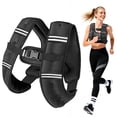 thumbnail image 1 of Weighted Vest 8 Lb Weight Vest for Woman Men Sport Weighted Vest with Reflective Stripe Adjustable Buckle Straps Back Black Mesh Pocket for Strength Training Running, 1 of 7