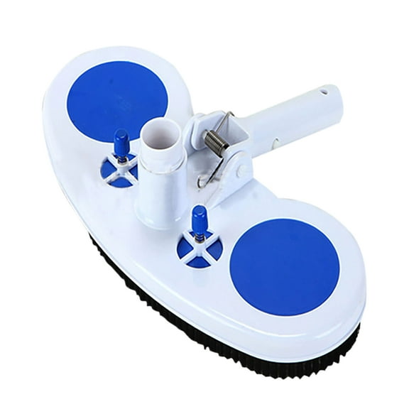 Weighted Liner Pool Vacuum Head with Air-Relief Valve - Compatible with Above Ground & Inground Pools, Manual Leaf & Debris Cleaner