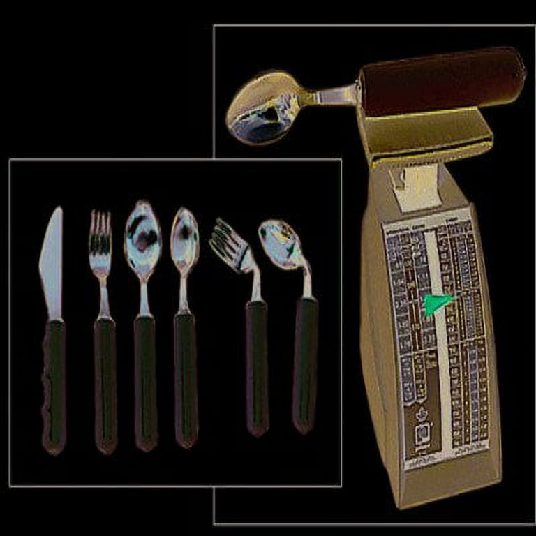 Weighted cutlery, 8 oz. Left teaspoon Weighted cutlery, 8 oz. Left teaspoon
