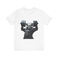 thumbnail image 1 of Weightlifter Raccoon  Short Sleeve Tee, 1 of 4