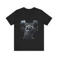 thumbnail image 1 of Weightlifter Raccoon  Short Sleeve Tee, 1 of 4