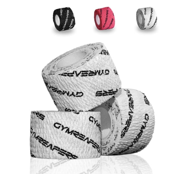 Weightlifting Adhesive Thumb Tape (White, 3 Rolls)
