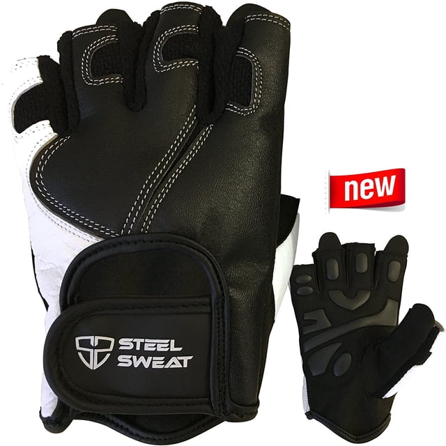 Steel Sweat Zed Pro Weightlifting Gloves With Wrist Wraps - Camo, X-Large