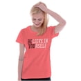thumbnail image 1 of Weightlifting Quote Spotter Wanted Womens Slim Fit Graphic Tee Brisco Brands S, 1 of 4