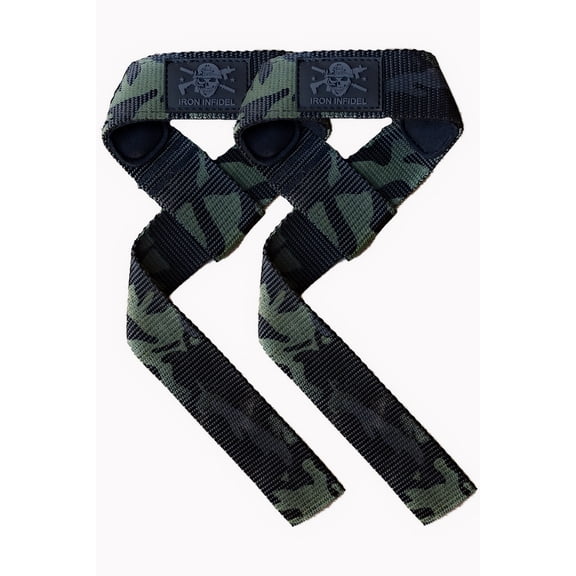 Weightlifting Straps - Multicam Black
