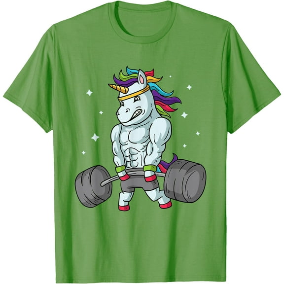 Weightlifting Unicorn Funny Deadlift & Gym Gift Unisex T-Shirt for Men Women Kids Toddler,Dark Chocolate Color,Size 3XL