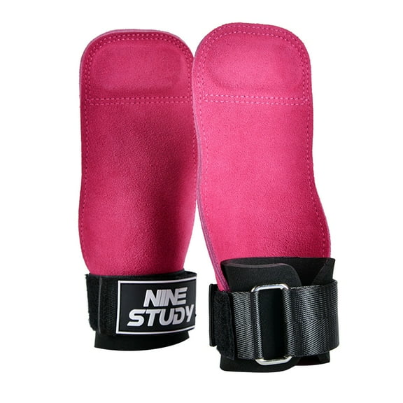 Weightlifting Wrist Straps Gym Lifting Support Double Leather Layer Enhanced Grip Powerlifting Workout Wrist Wraps Optimal Hand Sports Gear