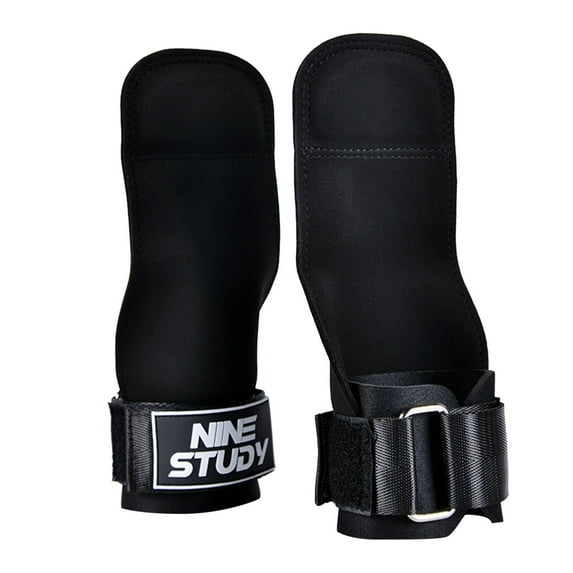 Weightlifting Wrist Straps Gym Lifting Wraps Double Layer Microfiber Enhanced Grip Powerlifting Workout Support Hand Wrist Sports Gear