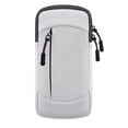 thumbnail image 1 of Weights Gym Accessories Running Phone Arm Bag PU Black 19x10.5cm 80g Unisex Arm Strap Fitness Equipment Outdoor Sports, 1 of 6
