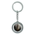 thumbnail image 1 of Weights by Vermeer Spinning Circle Metal Keychain, 1 of 1