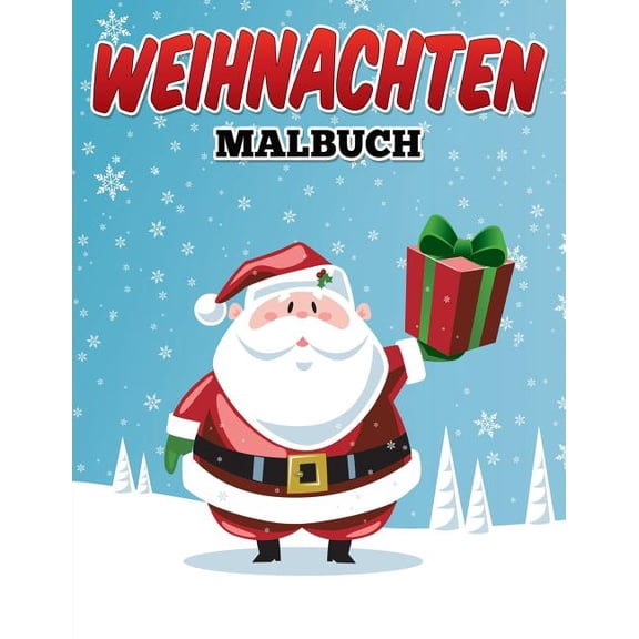Weihnachten-Malbuch, (Paperback)