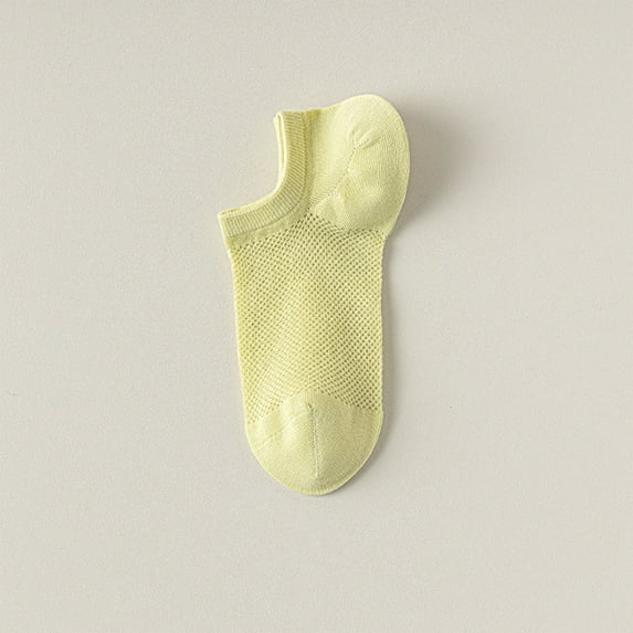 Weikingp Ankle Socks Running Socks Candy Colored Socks For Spring And Summer Boneless Boat Socks Short Socks For Men Green One Size Clearance！