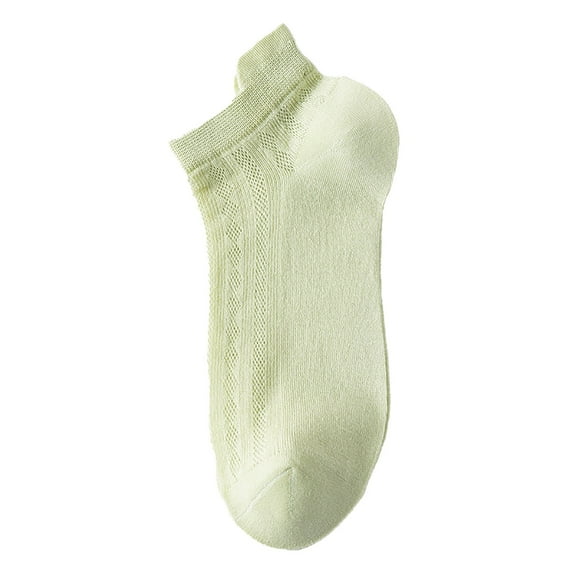 Weikingp Ankle Socks for Women No Show Socks Womens Women Socks Hollow Out Mesh Thin High Elasticity Anti Slip Breathable Soft Sweat Absorption Anti Shrink Socks Socks for Women One Size Clearance！