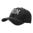 thumbnail image 1 of Weikingp Baseball Cap Mom And Dad Hats Fathers Day Mom Dad Gifts Hat Embroidered Adjustable Baseball Caps Gift for Couples Parents Womens Baseball Caps Sun Hat () black2 cotton, 1 of 4